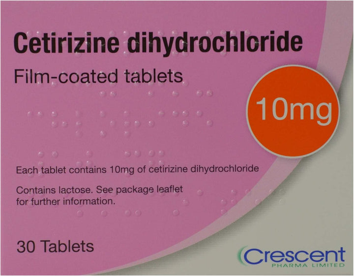 240 X 10Mg Cetirizine Dihydrochloride (8 Months Supply) One a Day Hay Fever and Allergy Relief Tablets (8X30 Tablets)