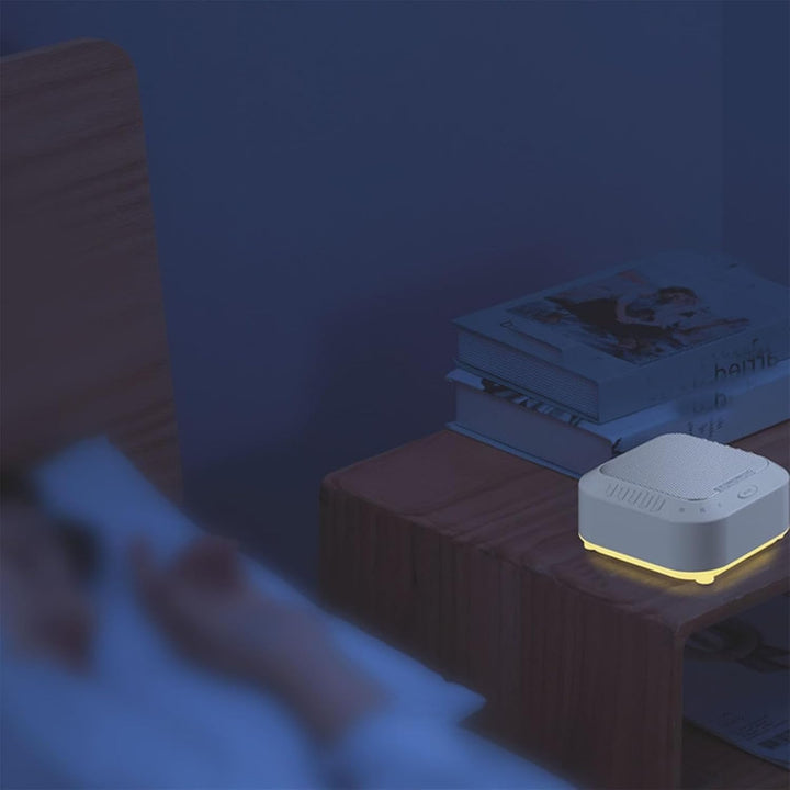 Ora Sound Machine Solfeggio Frequencies,28 Soothing Sounds,White Noise Sound Machine,3 Color Night Light/3 Timer Modes for Meditation,Sleeping,Yoga.