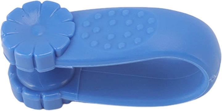 Hand Acupressure Clamp/Holder Set Plastic Headache Relief Massager Tool for Busy Professionals (Blue)