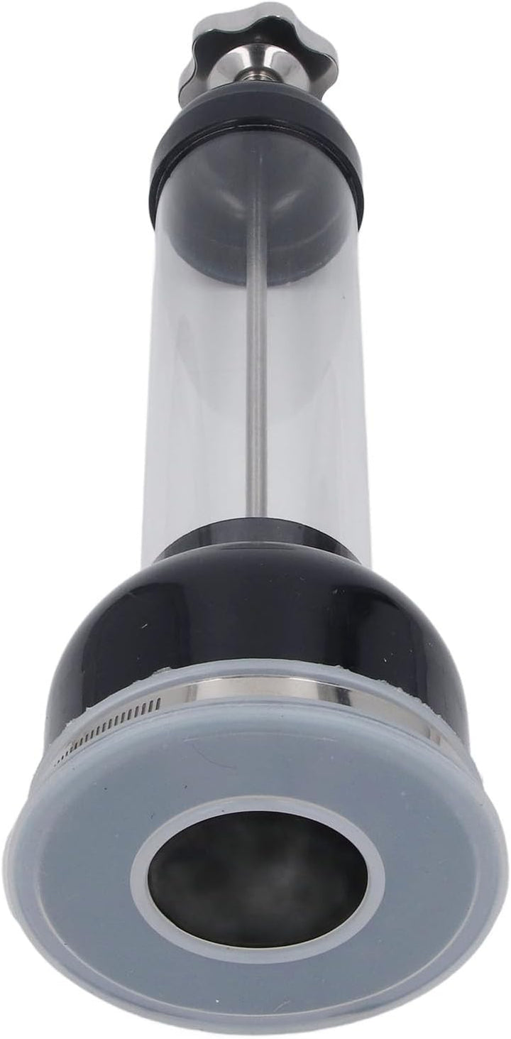 Less Steel Calf Breathing Pump, Portable Calf Resuscitator for Live, New Assisted Breathing Pump with Suction, Weight and E Farm Use (Black)