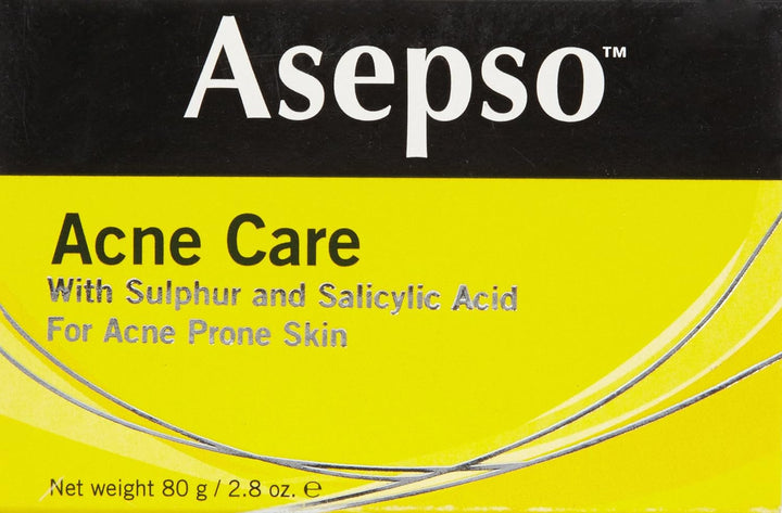 SULPHUR plus Salicyclic Acid for Acne Prone Skin (Bar Soap), 2.8 Oz