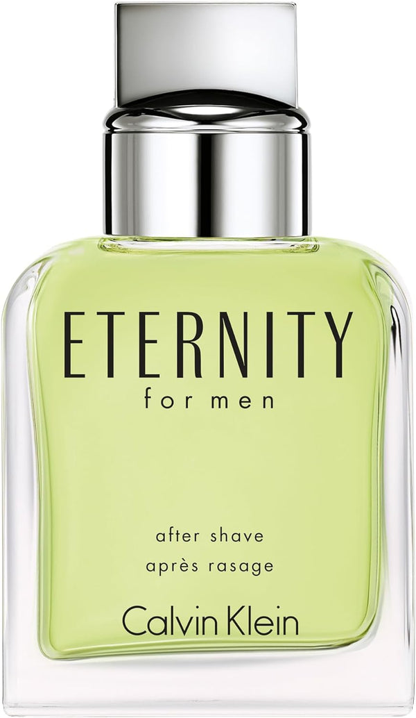 CALVIN KLEIN Eternity - after Shave for Men - Woody-Aromatic Fragrance - Nourishes and Cools after Shaving - 100 Ml