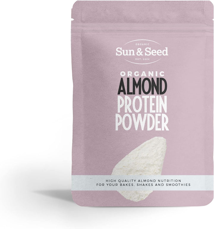 Organic Hemp Seed Protein Powder 300G by  – Raw, Plant-Based Superfood – High Protein, High Fibre, Low Fat – Vegan, Gluten-Free, Omega-3 Rich – EU Grown – Smoothies, Baking, Cooking