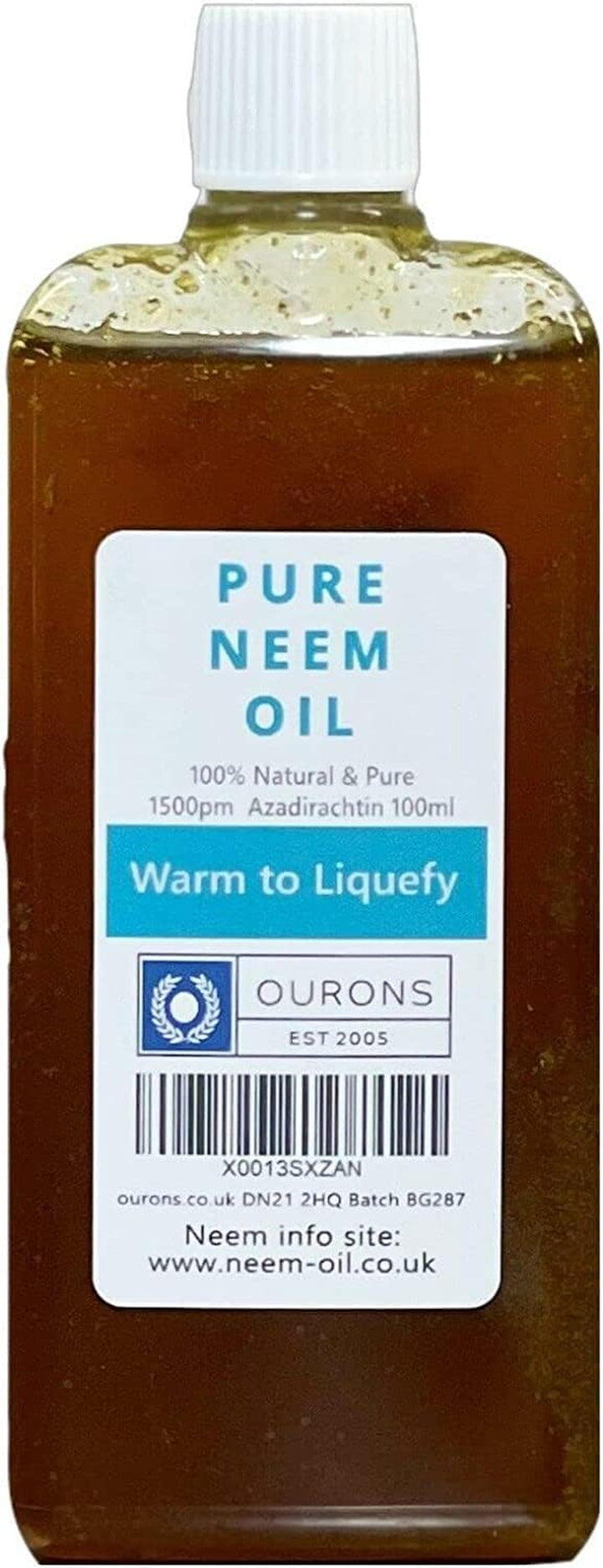 100Ml Neem Oil - Premium 100% Pure Multi-Use Oil for Garden - Plants - Home & More