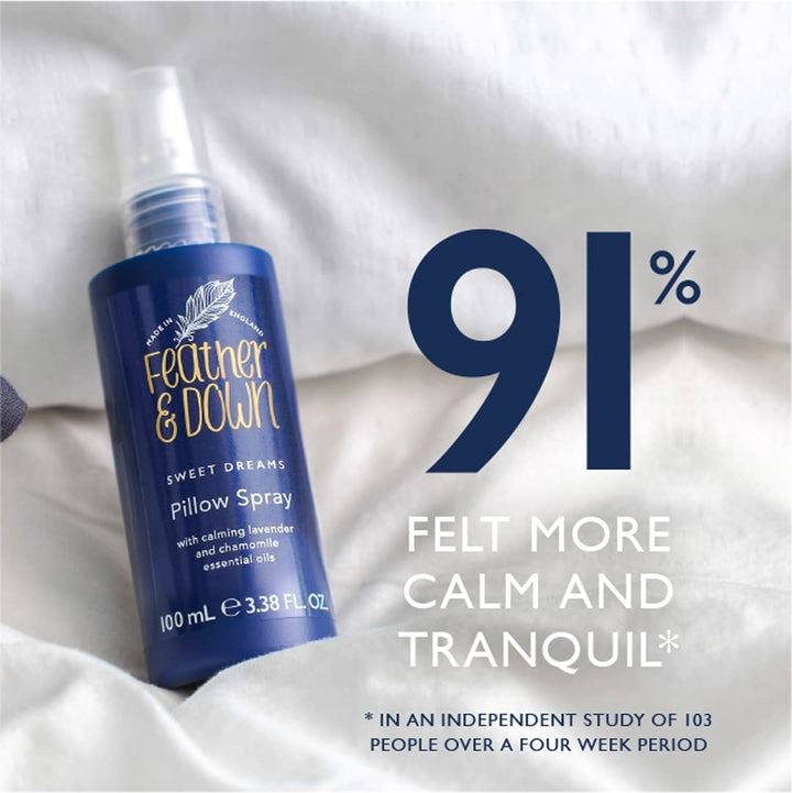 Pillow Spray Duo Gift Set (50Ml Sweet Dreams Pillow Spray & 50Ml Breathe Well Pillow Spray) - the Perfect Sleep Gift. Cruelty Free. Vegan Friendly.