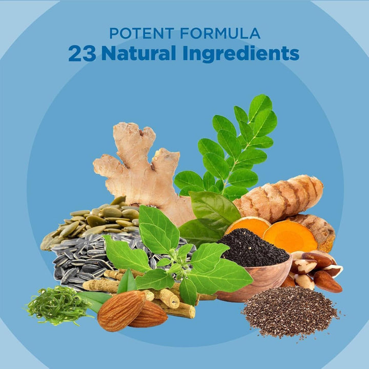 Natural Thyroxine, Thyroid Support Supplement for Better Mood and Energy, Hormone Balance for Women and Men, Rich in Maca Root, Kelp, Ashwagandha and Brazil Nuts, 1000Mg, 60 Capsules