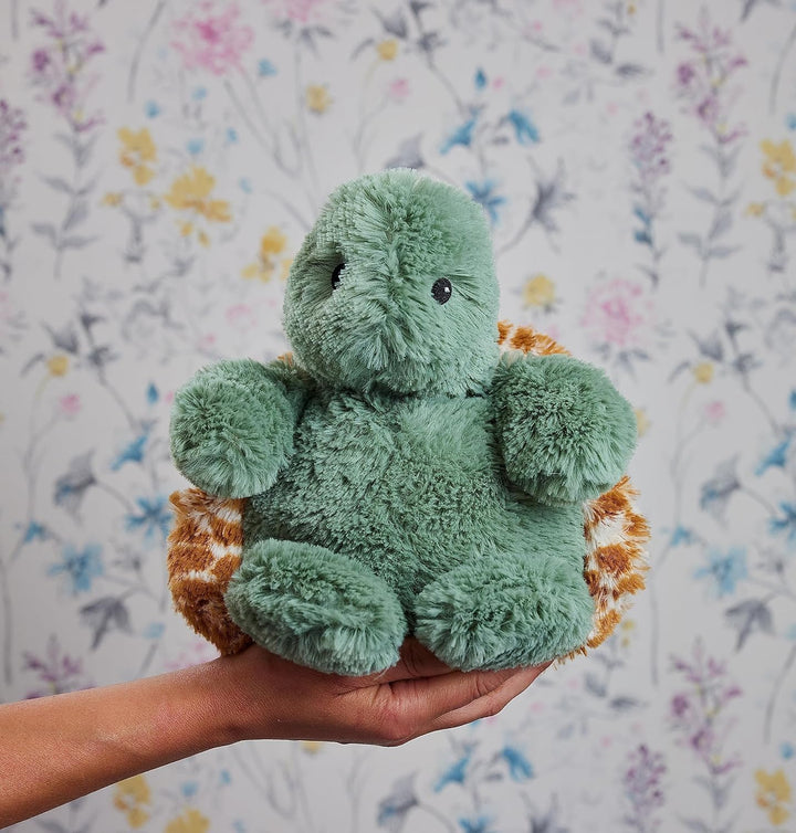 Plush Baby Turtle Microwavable Weighted Teddy with French Lavender Scent, Hot or Cold for Cool Relaxation and Warm Relief
