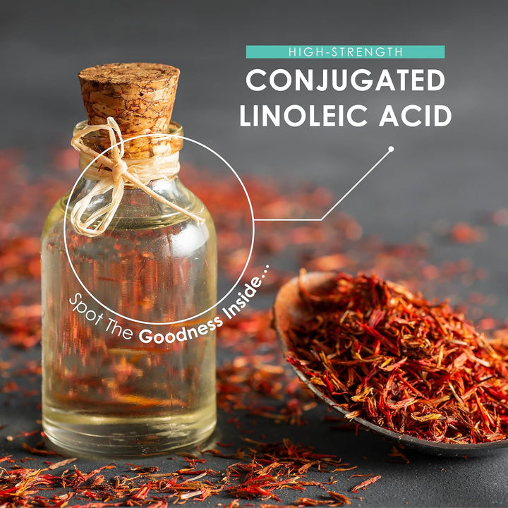 CLA Softgels 4000Mg – Conjugated Linoleic Acid (CLA) Tonalin from Safflower Oil – 60 Softgels – Cold Pressed – Resealable and Recyclable Pouch by