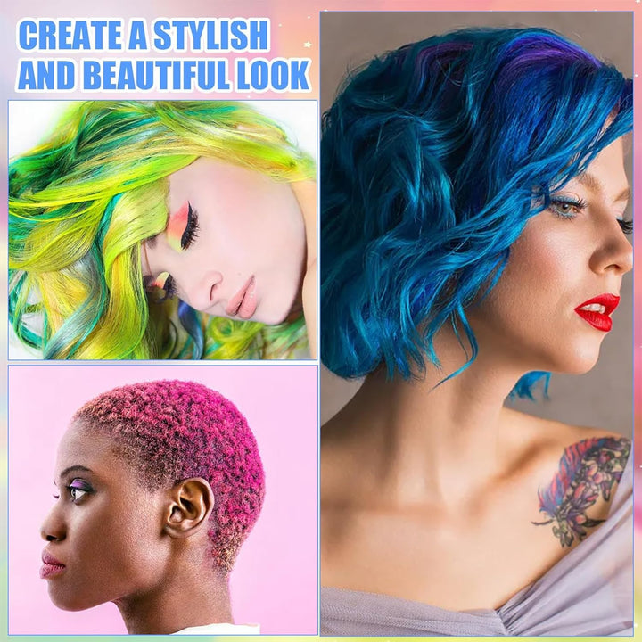 29 Pcs Hair Dye Bowl and Brush Kit, DIY Beauty Salon Hair Bleaching Tools Kit, Tint Bowl and Brush Set for Ear Cover, Shawl, Gloves, Hairdressing Clips, Highlighting Comb