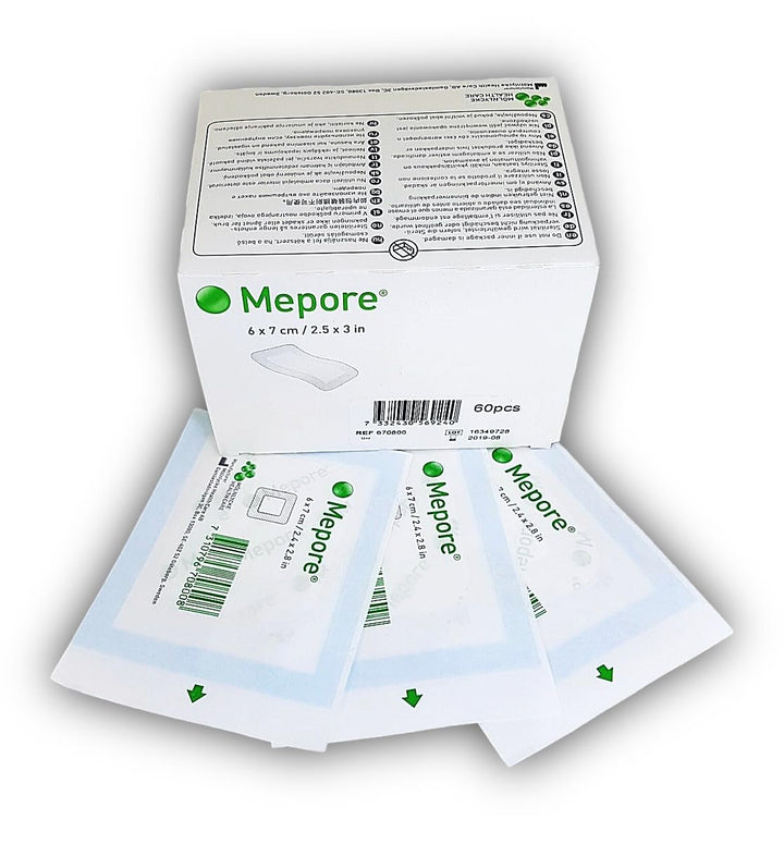 99XX0097 Dressing, 6Cm X 7Cm, Pack of 60, White