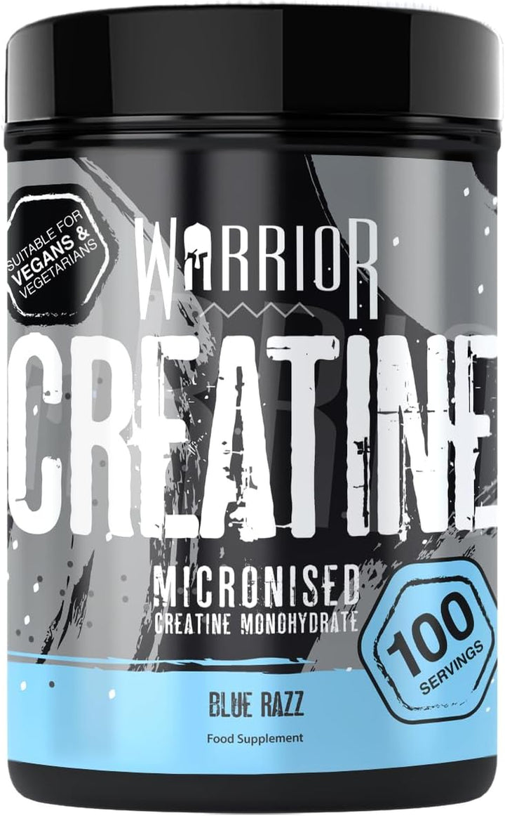 Creatine Monohydrate Powder 300G - Pure Micronised Creatine Powder Supplement - 60 Servings - Vegan - for Men & Women - Pre & Post Workout Strength, Muscle Growth & Recovery (Unflavoured)