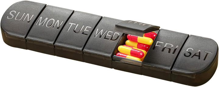 Pill Boxes 7 Day 1 Times a Day for Hold Medication Vitamins