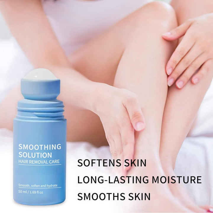 After Shave Soothing Roll on Serum,Smoothing Solution Ingrown Hair Treatment,Ingrown Hair Serum Roll On,After Shave Oil,Razor Bumps Treatment for Women Underarm/Face/Neck/Leg,Gently Cleanses Armpits