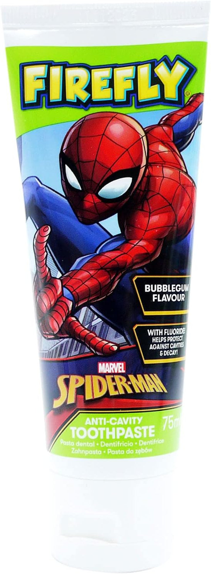 Toothpaste Spider-Man for Kids & Children, Bubblegum, 0.53 Ml, (Pack of 1)