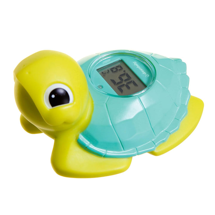Crab Baby Bath Thermometer - Instant Read Digital Thermometer for Water and Room Temperature - Floating Baby Bath Toy