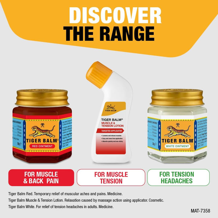 Red Ointment (30G), Effective Herbal Pain Relief, for Muscle & Back Pain