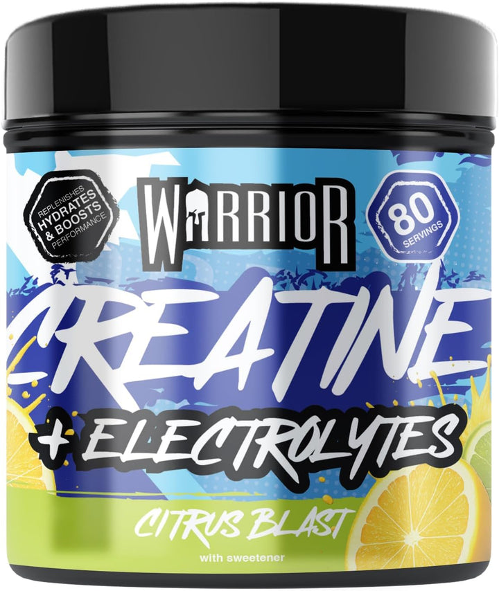 Creatine Monohydrate plus Electrolytes Powder 360G - Hydration and Performance Drink - Nutrition Shake to Promote Muscle Growth (Not Tablets, Sachet, Gummies) - 80 Servings - (Watermelon Ice)