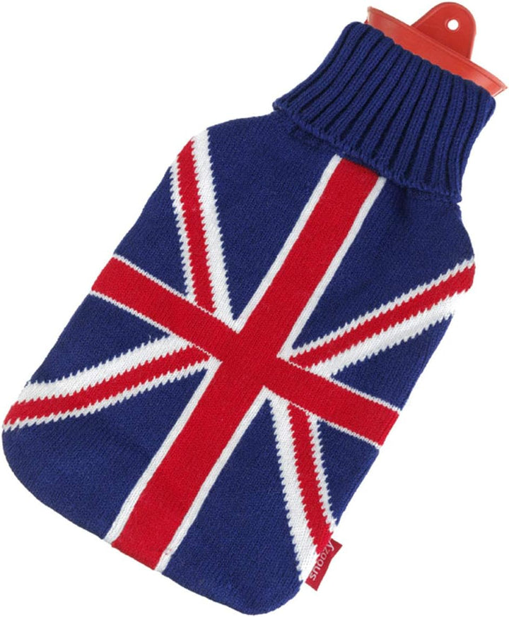 ® Hot Water Bottle with Soft and Cuddly Cover XXL with 2 Litre Volume for Long-Lasting Warmth; 100% Natural Rubber. (Without Cover)