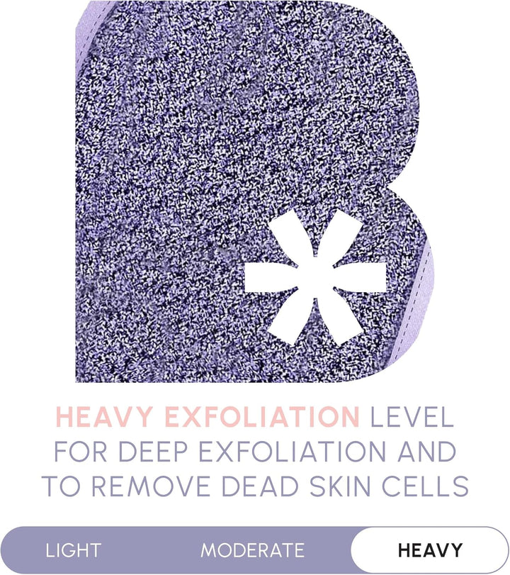 Exfoliating Mitt for Bath and Shower – Heavy Duty Exfoliating Body Scrubber for Massage and Dead Skin Remover for Body – 1 Mitt