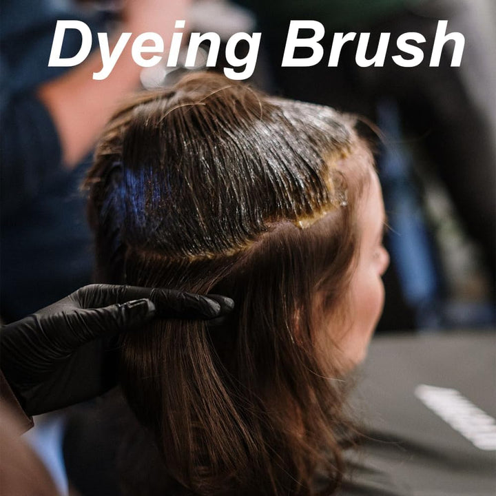 Hair Hair Coloring Brush, 4 Pcs Hair Dye Brush Set, Tinting Brush, Hair Dyeing Brush, Double Sided Tint Brush, Suitable for DIY Hair Dyeing ﻿