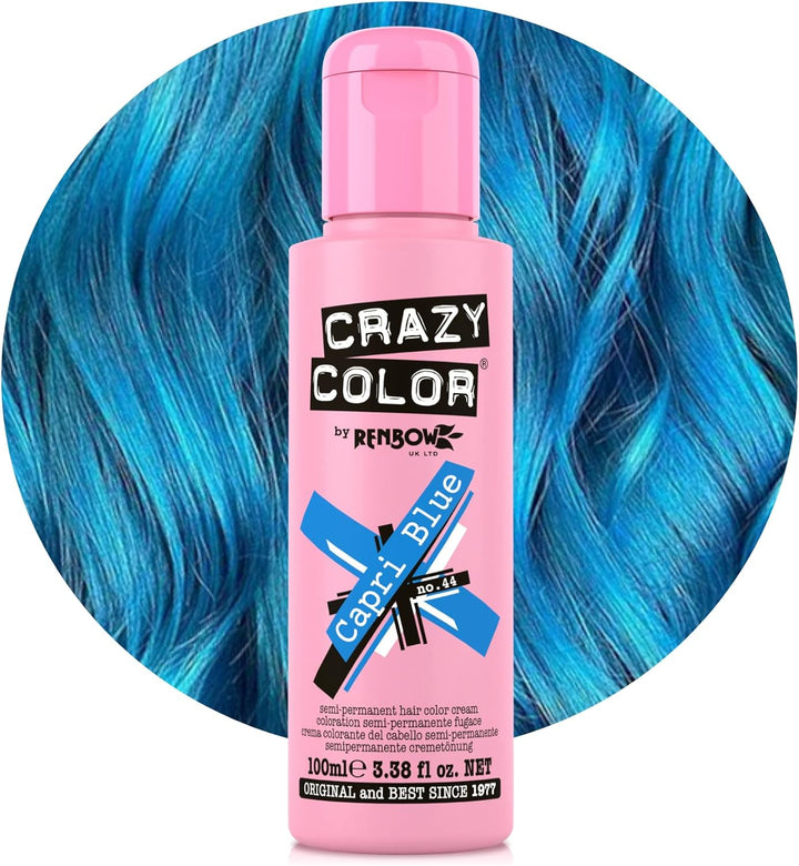 Vibrant Vermillion Red Semi-Permanent Hair Dye. Highly Pigmented Scarlet Red Conditioning & Oil Nourishing Vegan Formula | No Bleach or Ammonia | 100Ml