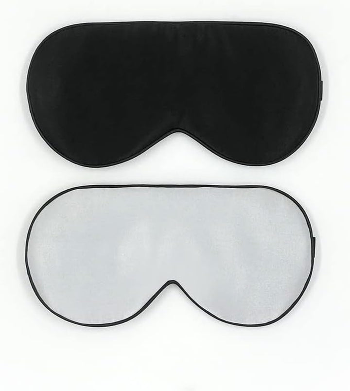 100% Silk Sleep Mask with Adjustable Strap,Comfortable and Super Soft Eye Mask Ultimate Sleeping Aid,Blindford Golden Moon