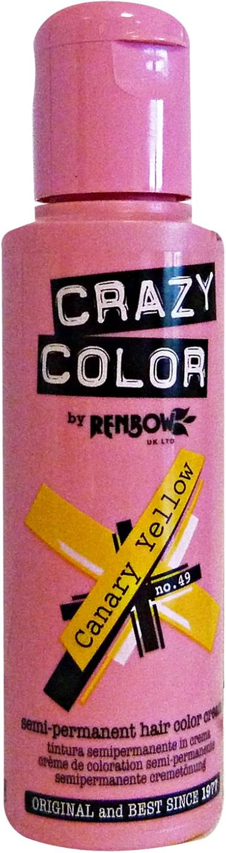 2X  Semi-Permanent Hair Dye 2X 100Ml (Fire Red)