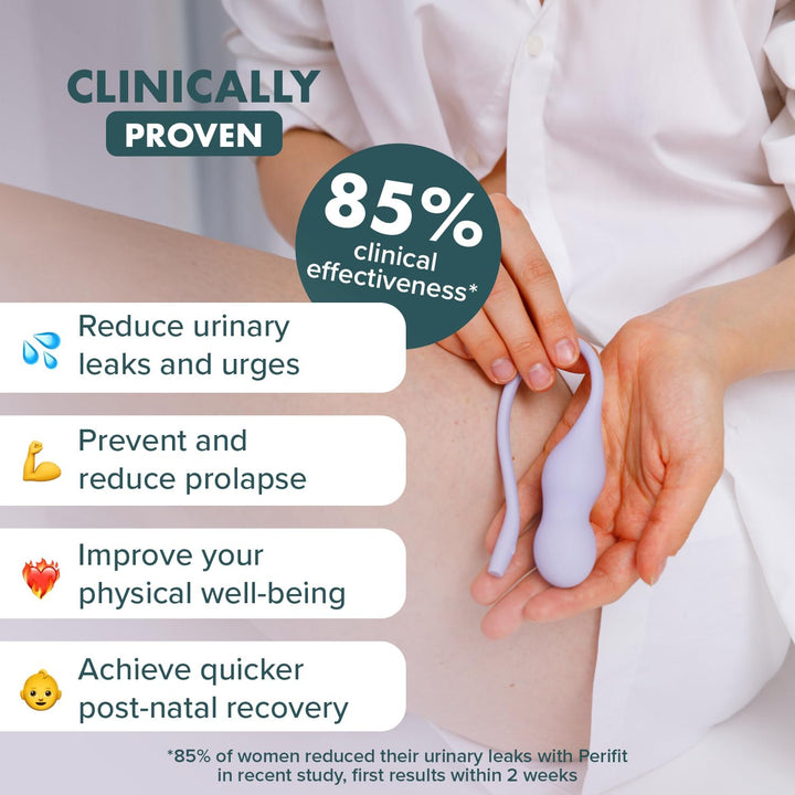 Care + | Pelvic Floor Trainer with App | Kegel Exerciser | Strengthen Your Pelvic Floor, Get Better Bladder Control, Stronger Pelvic Support and Faster Postnatal Recovery