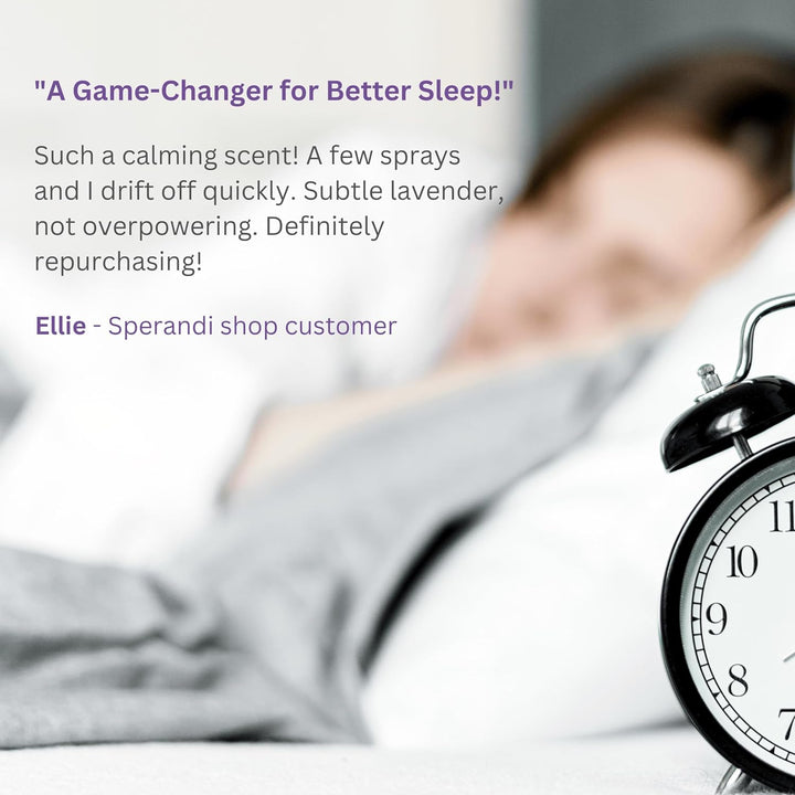Sleep Spray with Lavender – Relaxing Pillow & Linen Mist for Deep Sleep – Calming Room Spray with Essential Oils – Natural Aromatherapy for Adults – 80Ml
