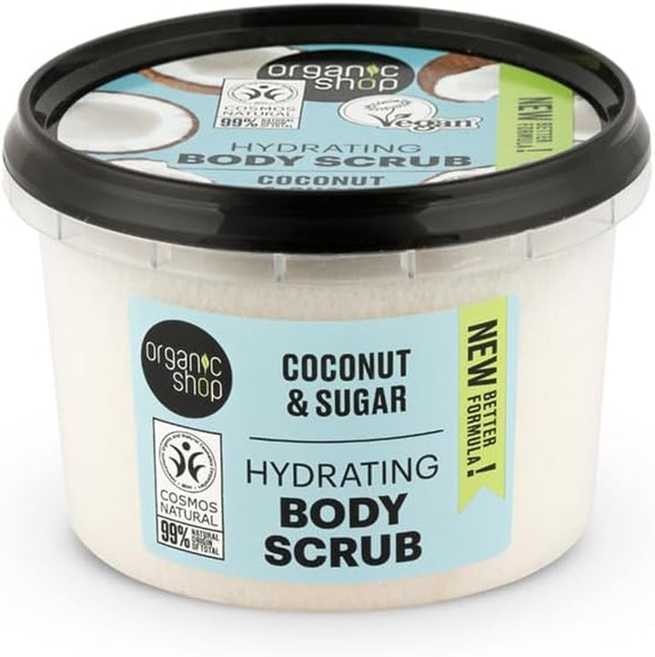 250Ml Body Scrub Hydrating Coconut