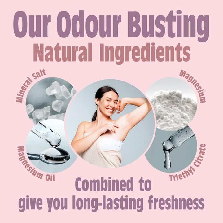 - Natural Deodorant Roll on - Lavender & Vanilla - Vegan Formula with Effective Long-Lasting Protection, Made in the UK - Suitable for Women, Men & Kids - 75Ml