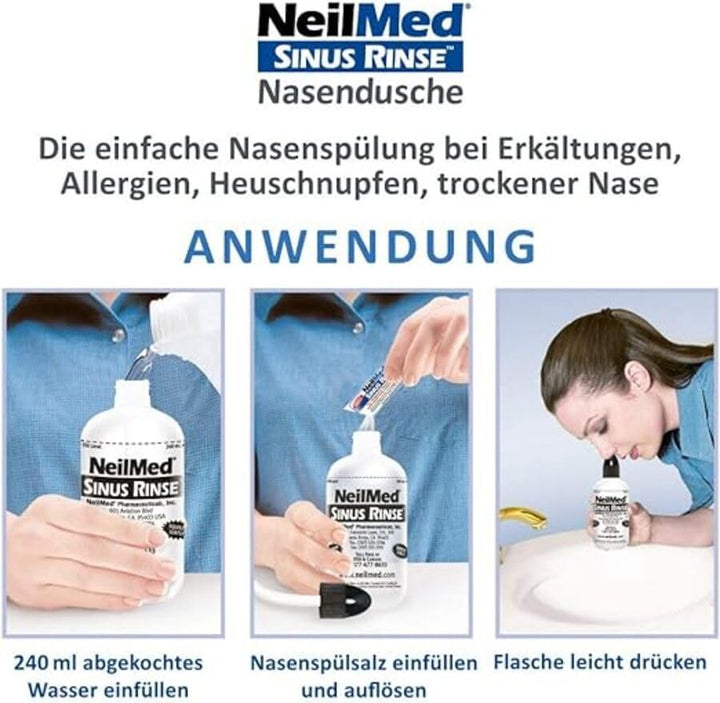 Sinusrinse All Natural Sinnus Relief 10 Sachets