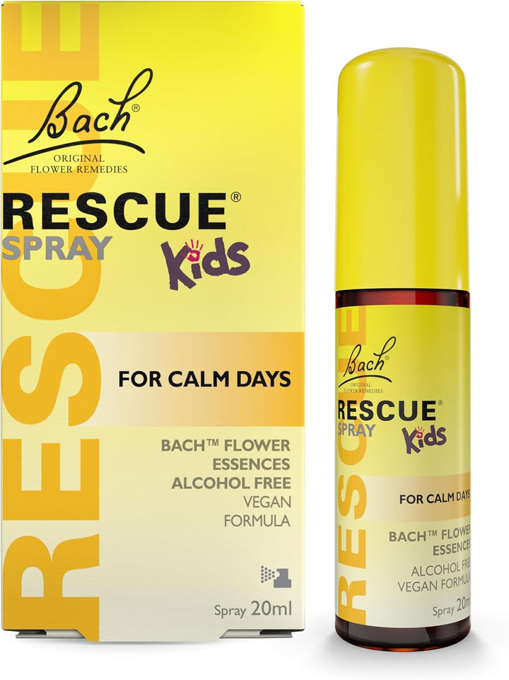 Kids Calm Nights Spray, Flower Essences, to Support Your Child and Promote a Calming Bedtime Routine, Alcohol Free, Spray onto Your Tongue