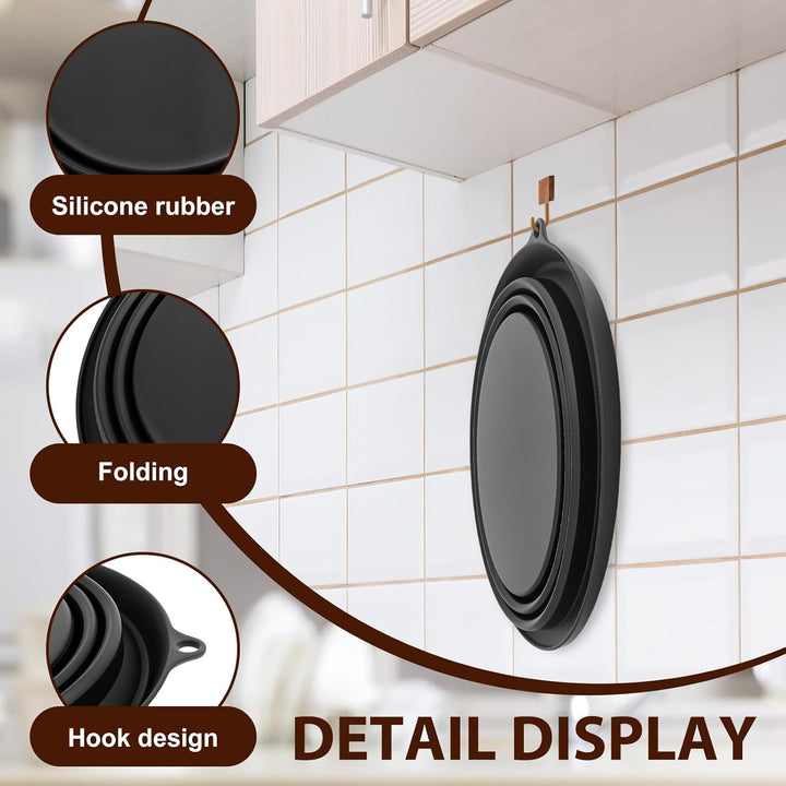 Face Bowl for Ice Quick Cooling Foldable Silicone Wash Basin with Built-In Ice Tray Portable Washing Basin for Puffiness Relief Soothe Skin Bathroom Accessories