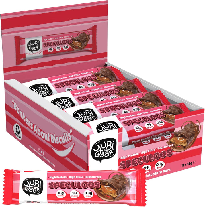 Yubi Variety Box 12 Pack - Protein Bars - 99 Calories, High Protein, High Fibre, Low Sugar, Gluten Free and Dairy Free - Healthy Snacks/Nutrition Bar - Chocolate Bars - 420G