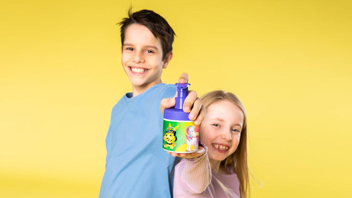 ® | Junior Toothpaste Pump | Toothpaste on a Pump Dispenser Equivalent to 3 Regular Tubes | Innovative and Convenient Solution Developed for Children | 6-12 Years | Grape | 1450Ppm | 150 Ml