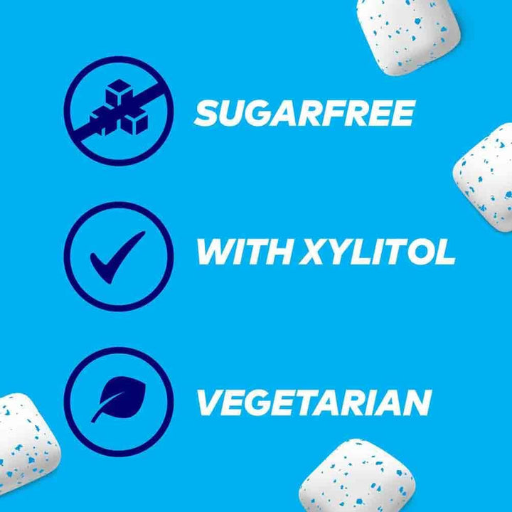 Refreshers Strawberry Lemon Sugarfree Chewing Gum, 30 Pieces, Suitable for Vegetarians with Long-Lasting Intense Flavour