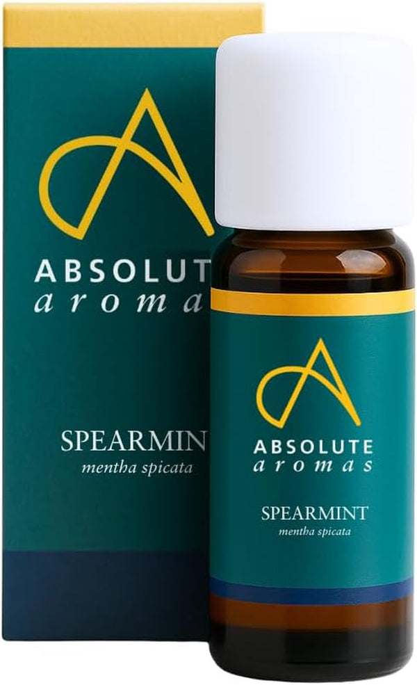 Spearmint (Mentha Spicata) Essential Oil 10Ml - 100% Pure, Natural, Undiluted and Cruelty-Free - for Use in Diffusers and Aromatherapy Blends 10 Ml (Pack of 1)