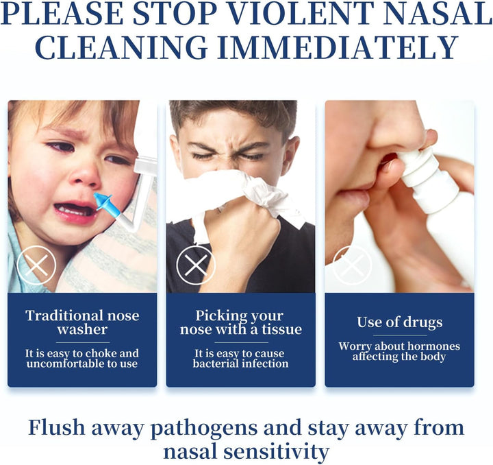 Natural Saline Nasal Spray,Nasal Cleaning Sprays,Runny Nose Sprays,Breathe Easy Nasal Sprays,Congestion Relief Nasal Sprays,Hayfever Relief Nasal Spray,Saline Nasal Spray Soften Nasal Passages