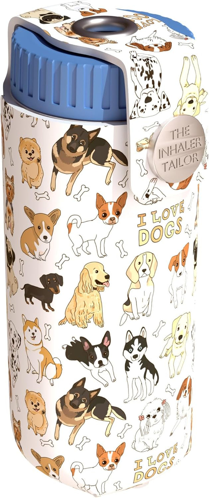 Cover for Turbohalers in over 30 Designs – Vegan Leather Inhaler Case for Kids and Adults – Handmade in England