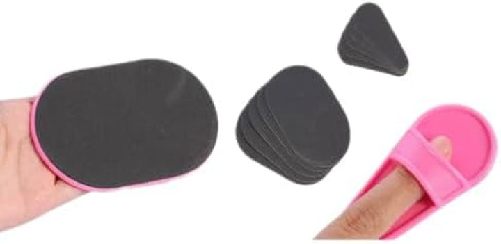 Exfoliating Hair Removal Pads - Smooth, Hair-Free Skin - Face, Legs, Forearms - Painless & Chemical-Free - Unisex Adults