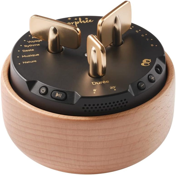 - French Version - Meditation and Sophrology Box - Relaxation and Sleep Aid Device - Ideal against Insomnia and Sleep Disorders - Gift for Women and Men