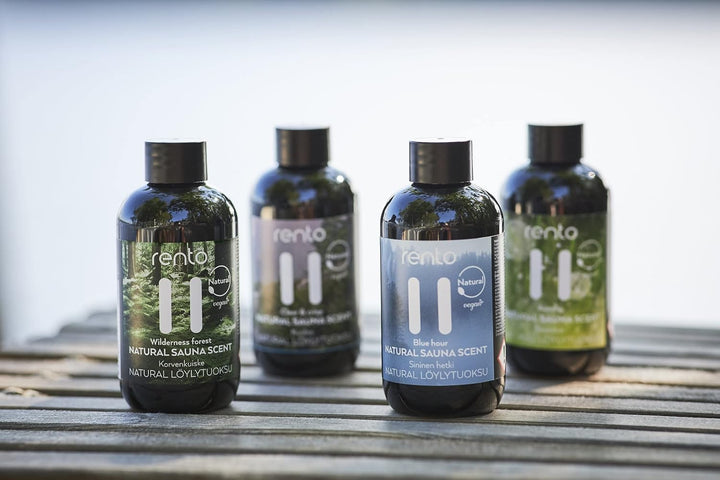 Gift Box with Natural Sauna Fragrance, 4 X 100 Ml