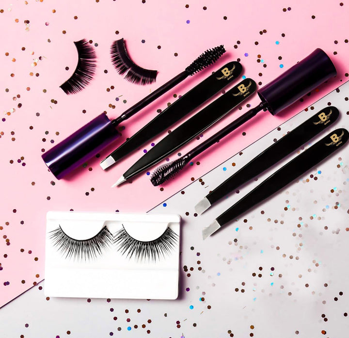 Tweezers for Facial Hair Women Professional Stainless Steel Precision Tweezers for Women & Men (4 Pack Black)