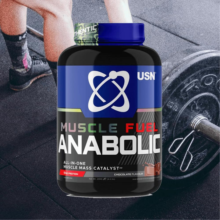 Muscle Fuel Anabolic Chocolate All-In-One Protein Powder Shake (2Kg): Workout-Boosting, Anabolic Protein Powder for Muscle Gain