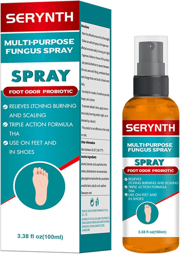 Athlete’S Foot Treatment Spray 100 Ml – Fast Acting Antifungal Treatment for Fungal Itching & Cracking. anti Fungal Foot Spray, Convenient and Easy to Use Foot Care Solution.