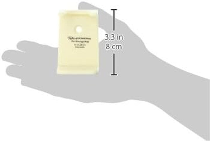 Imitation Shaving Brush Stand with Ivory Finish