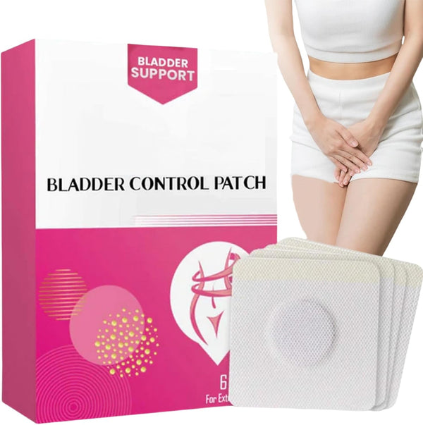 6Pcs Bladder Control Patch,Bladder Health Patch,Leakage Ur/Ine Pat/Ch for Men and Women,Pos/Tpartum Inconti/Nence Control Patc/H,Go to Toilet Less Frequently,Blad/Der Support,Urinate Relief for Men