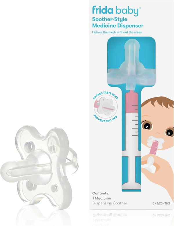 Soother-Style Medicine Dispenser, Medi  Medicine Accu-Dose Soother, Baby Medicine Dispenser for Mess & Fuss Free Use