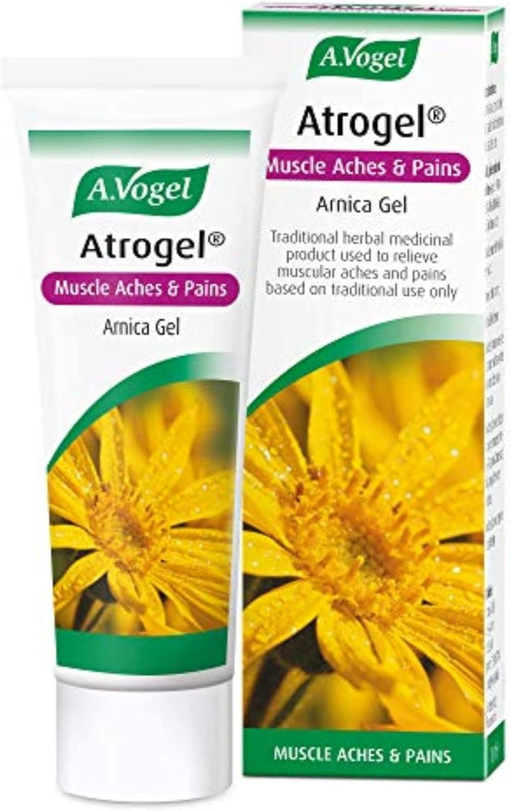 Atrogel Arnica Gel - Soothing Relief for Muscle Pain, Bruising, Joint Pain, Sports Injuries, Stiffness & Swelling - Natural Plant-Based Arnica Montana Extract Gel | 50Ml